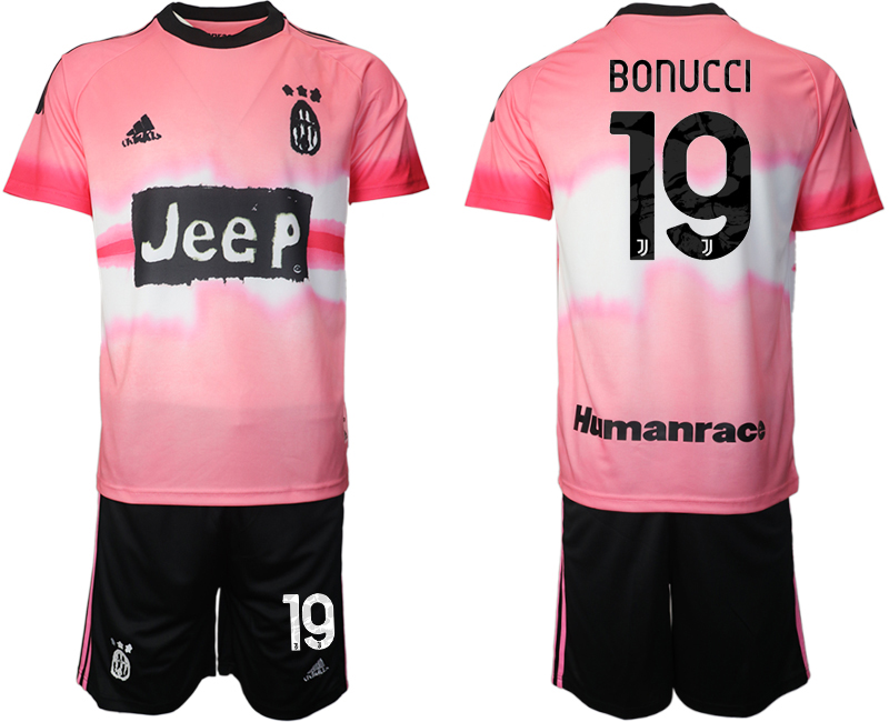 Men 2021 Juventus adidas Human Race #19 soccer jerseys->juventus jersey->Soccer Club Jersey